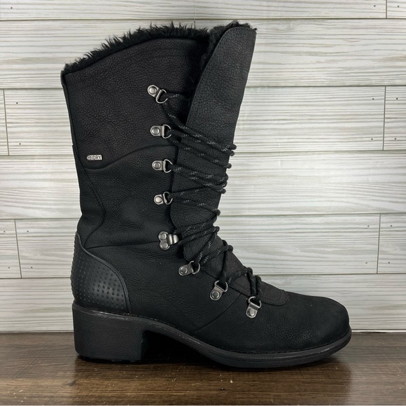 Merrell Chateau Lace Up Black Women’s Boots - Women’s Size‎ 11 - Picture 1 of 7